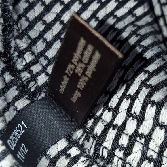 Vintage Limited Black and White Dot‎  Check Knee Length Dress - Picture 7 of 7